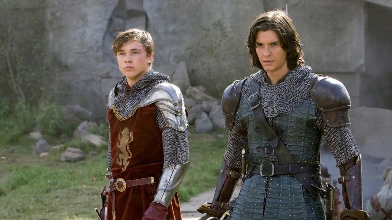 rodzeństwo Pevensie Książę Kaspian