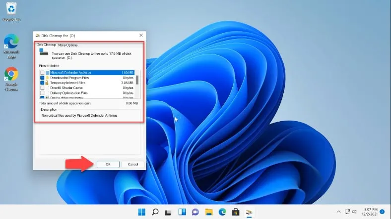 Ikona czyszczenia dysku lub narzędzia do optymalizacji systemu