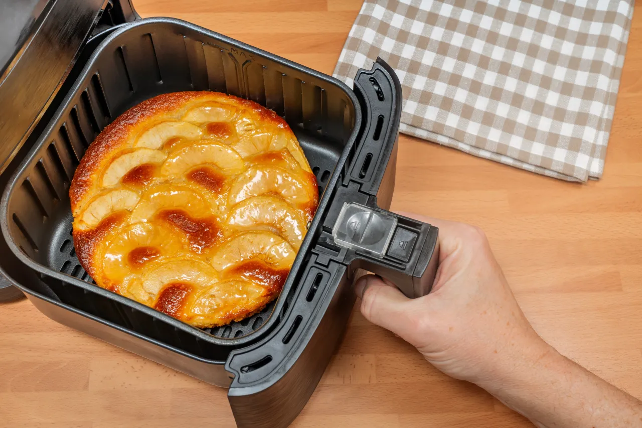 problemy pieczenie ciastek airfryer