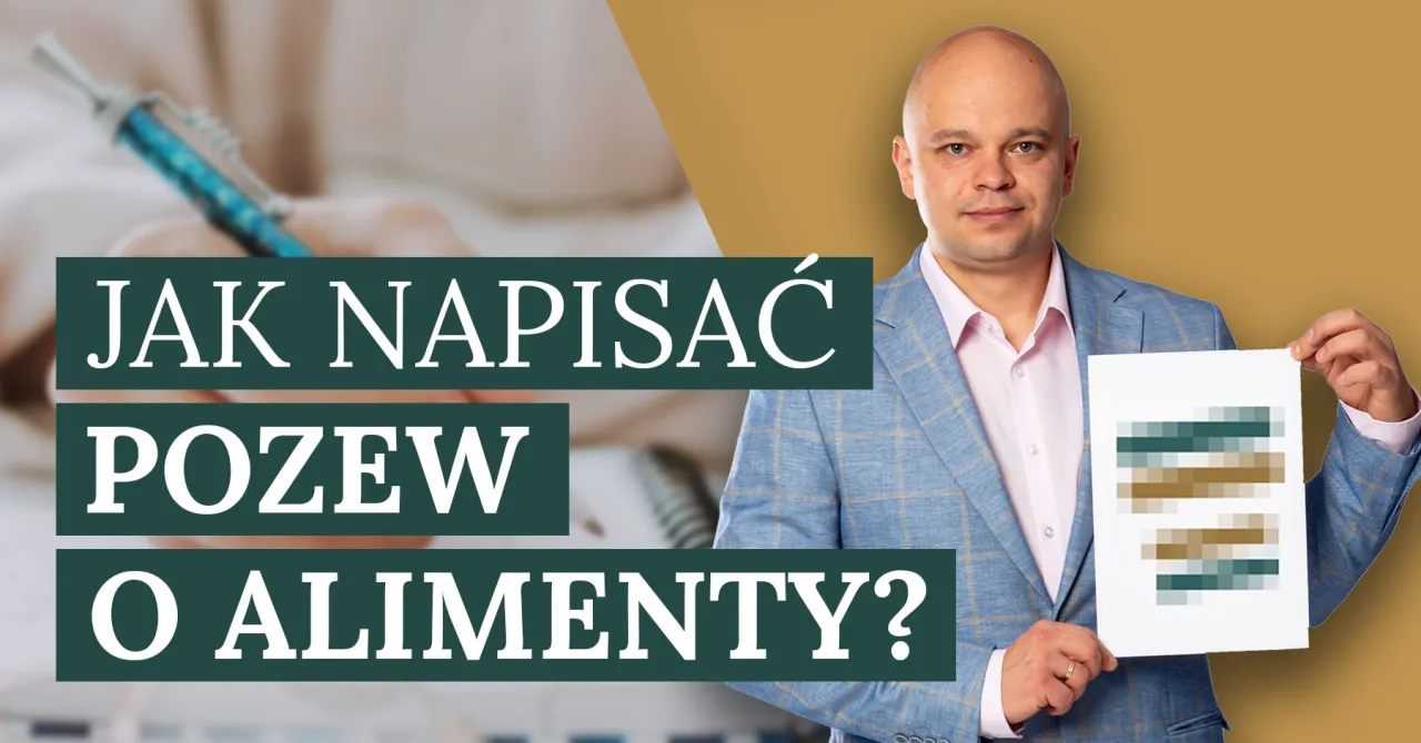 struktura pozwu o alimenty schemat