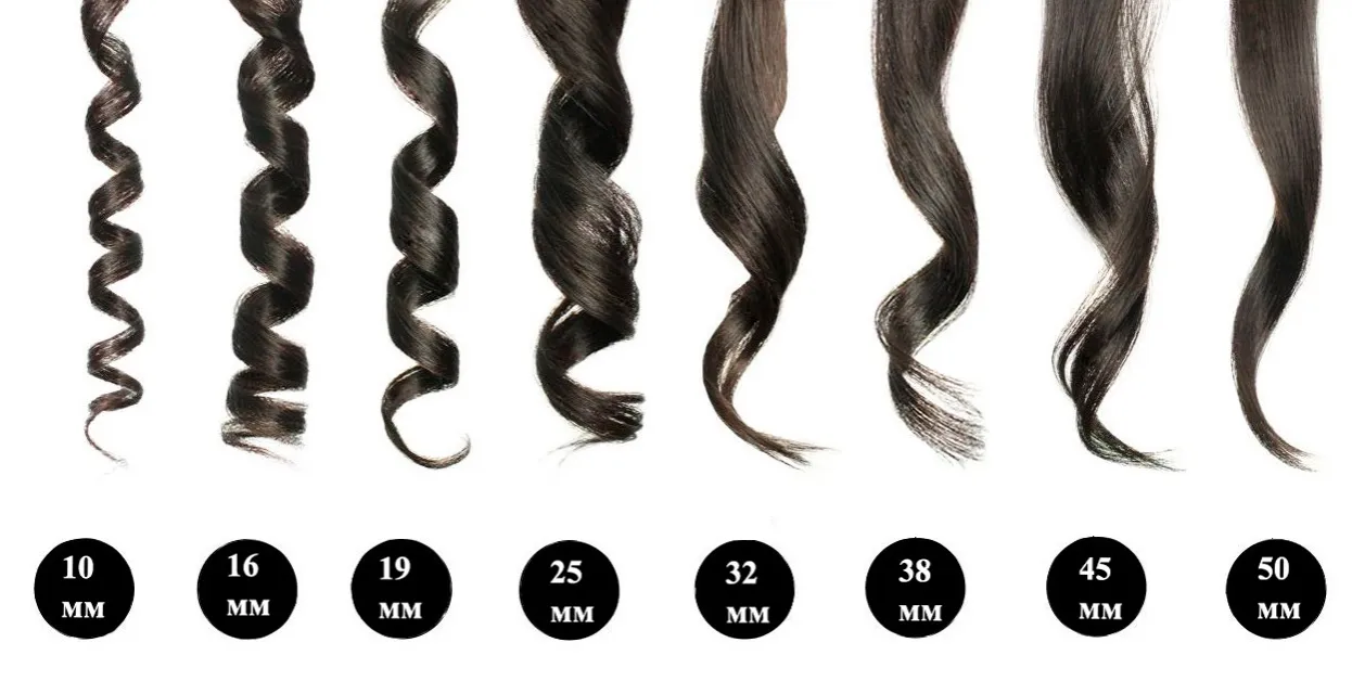 Różne rodzaje loków prostownicą