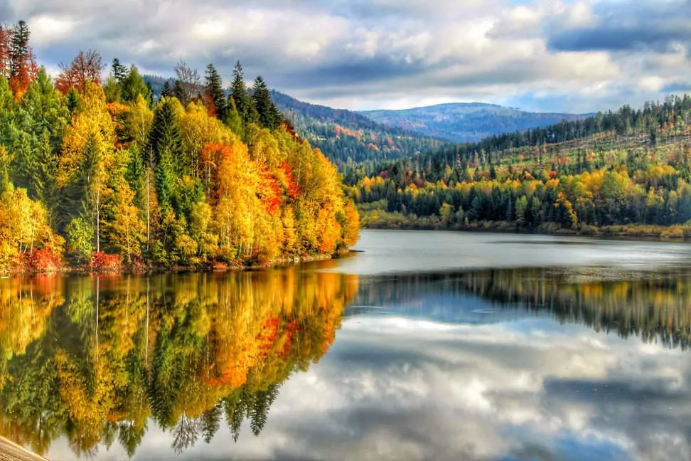 Jezioro Czerniańskie zapora widok