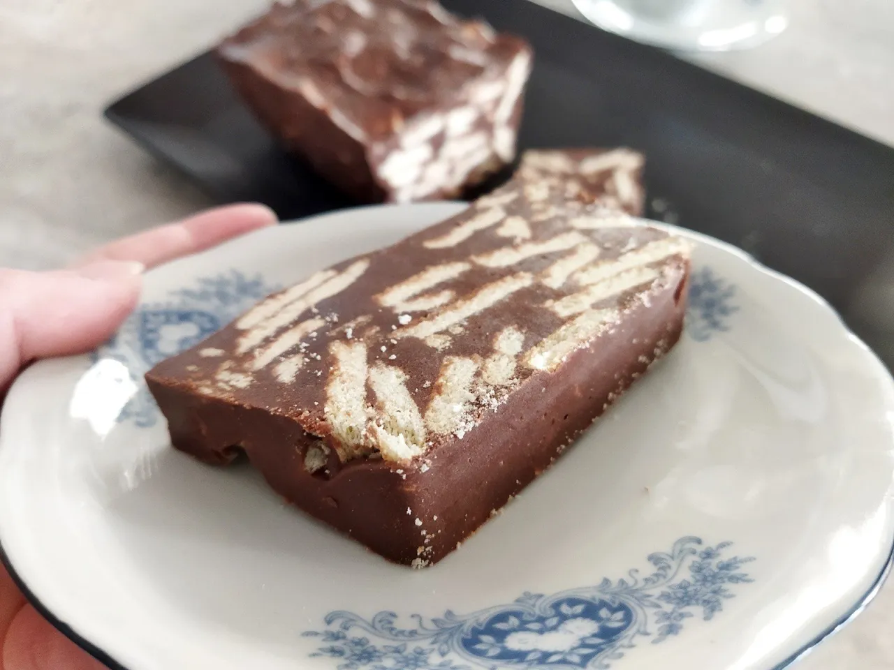 blok czekoladowy PRL