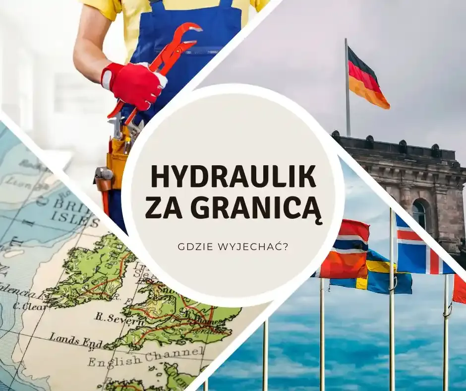 Mapa zarobk&oacute;w hydraulika Niemcy regiony