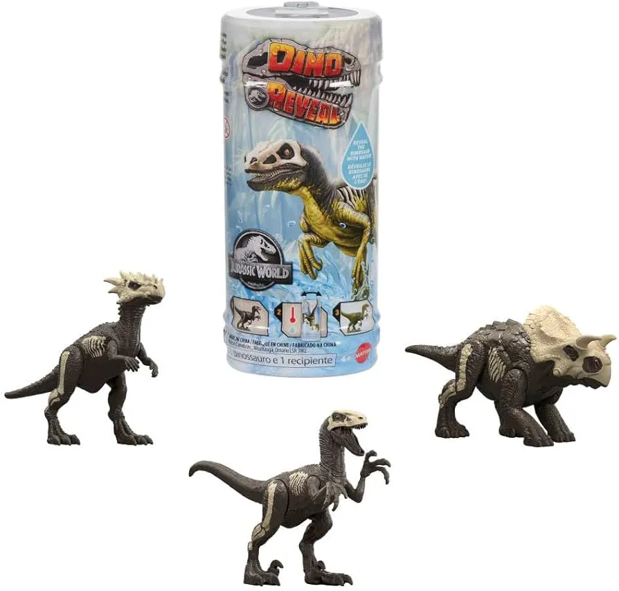 r&oacute;żnorodność zabawek Jurassic World Mattel
