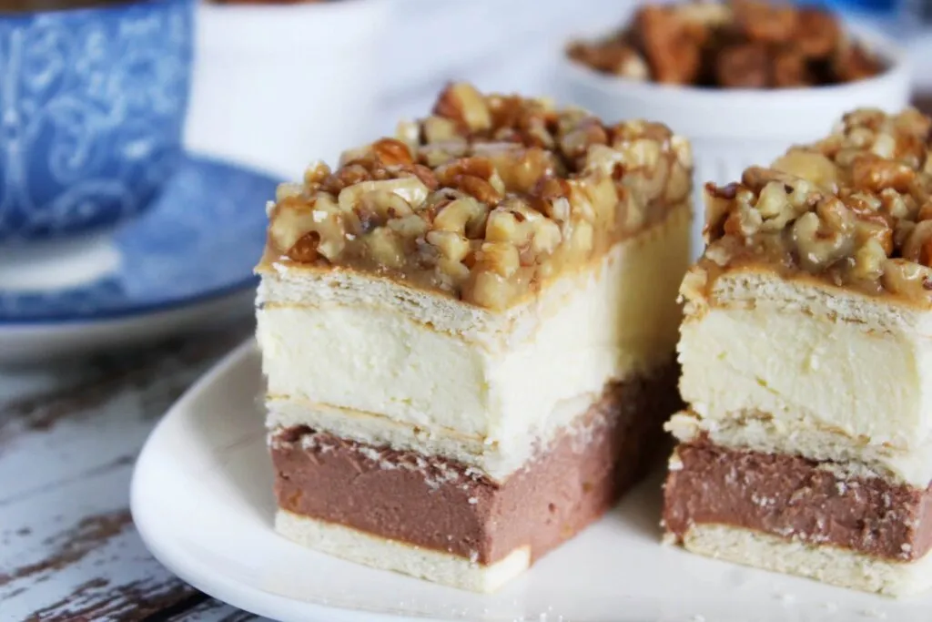 różne rodzaje ciasta budyniowego