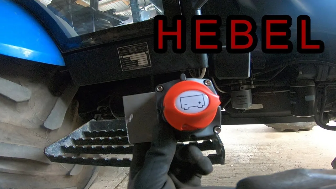 Miejsce montażu hebla w ciągniku