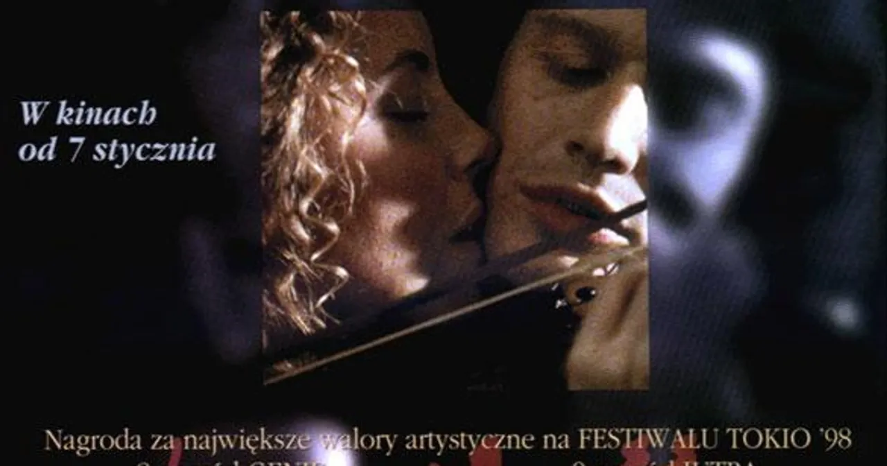 Plakat filmu Purpurowe skrzypce