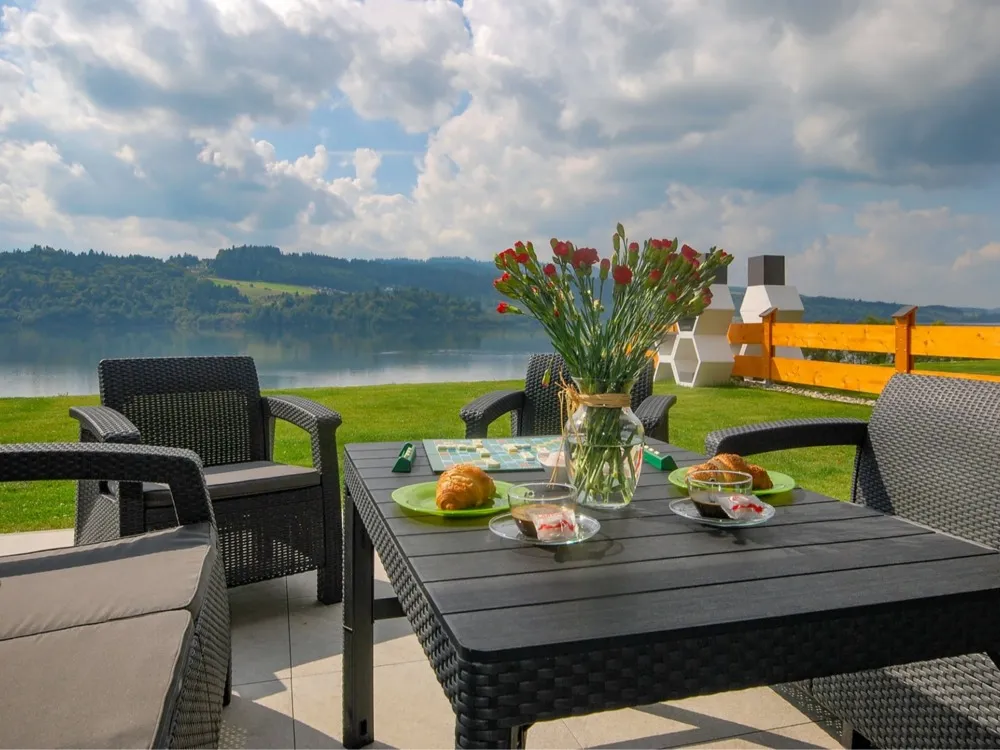 Czorsztyn restauracje widok na jezioro