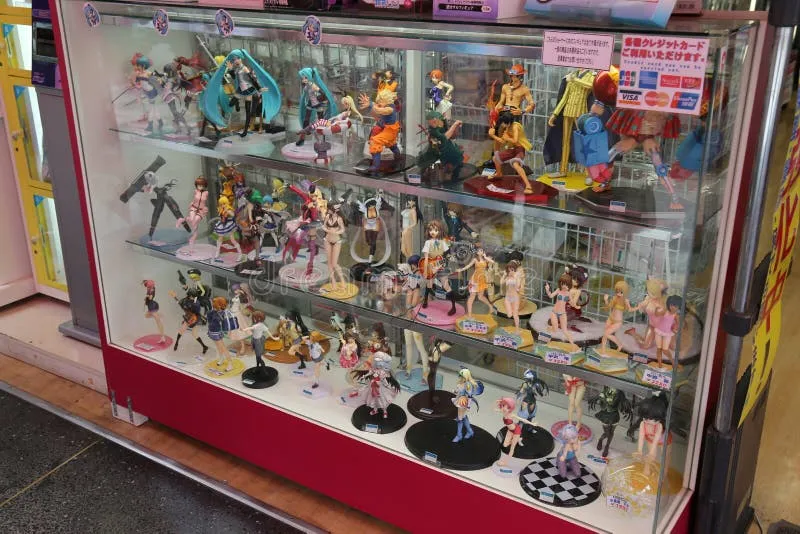 Japońskie figurki anime Akihabara