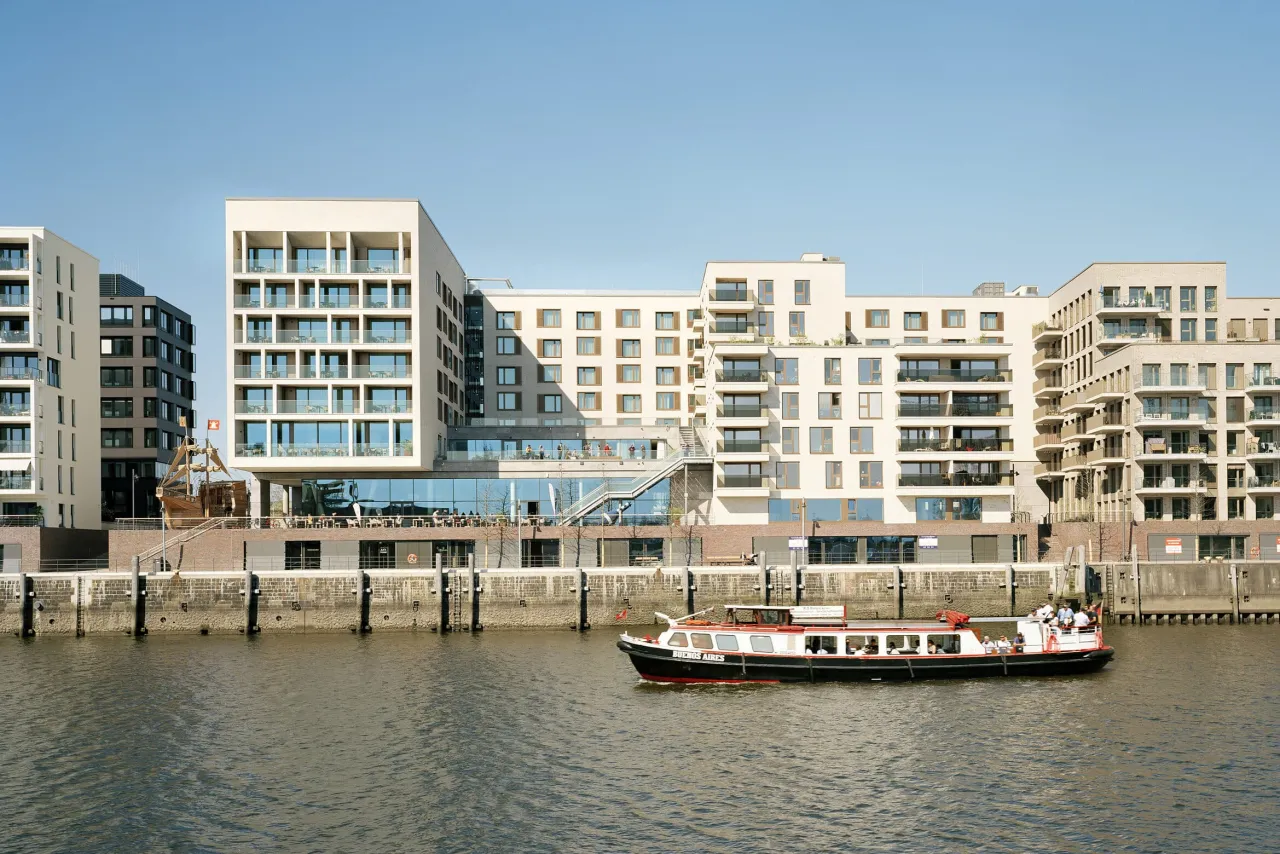 JUFA Hotel Hamburg HafenCity Lage Baakenhafen