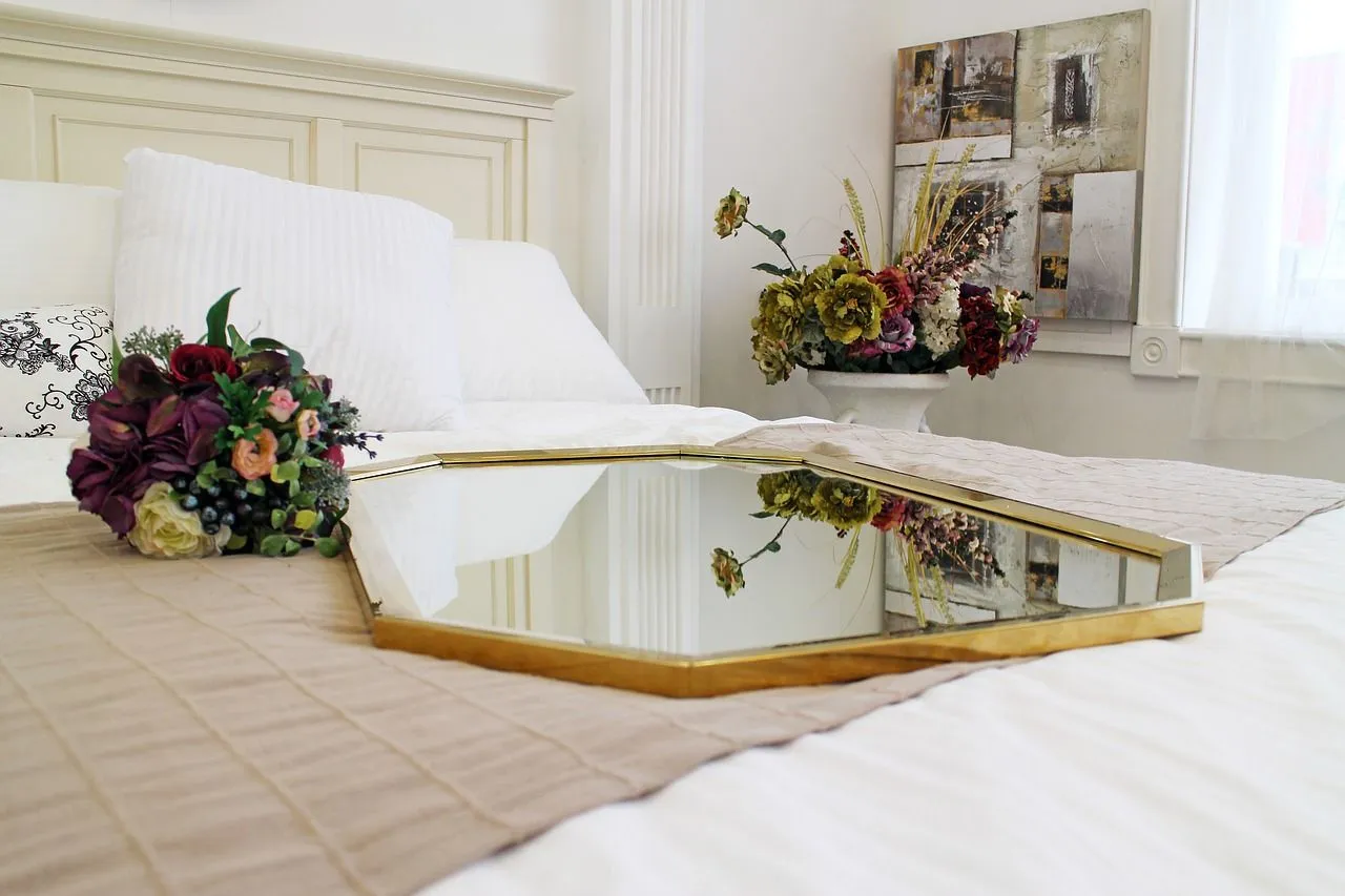 lustro feng shui okno