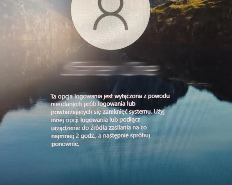 Windows 11 ekran logowania opcje zasilania