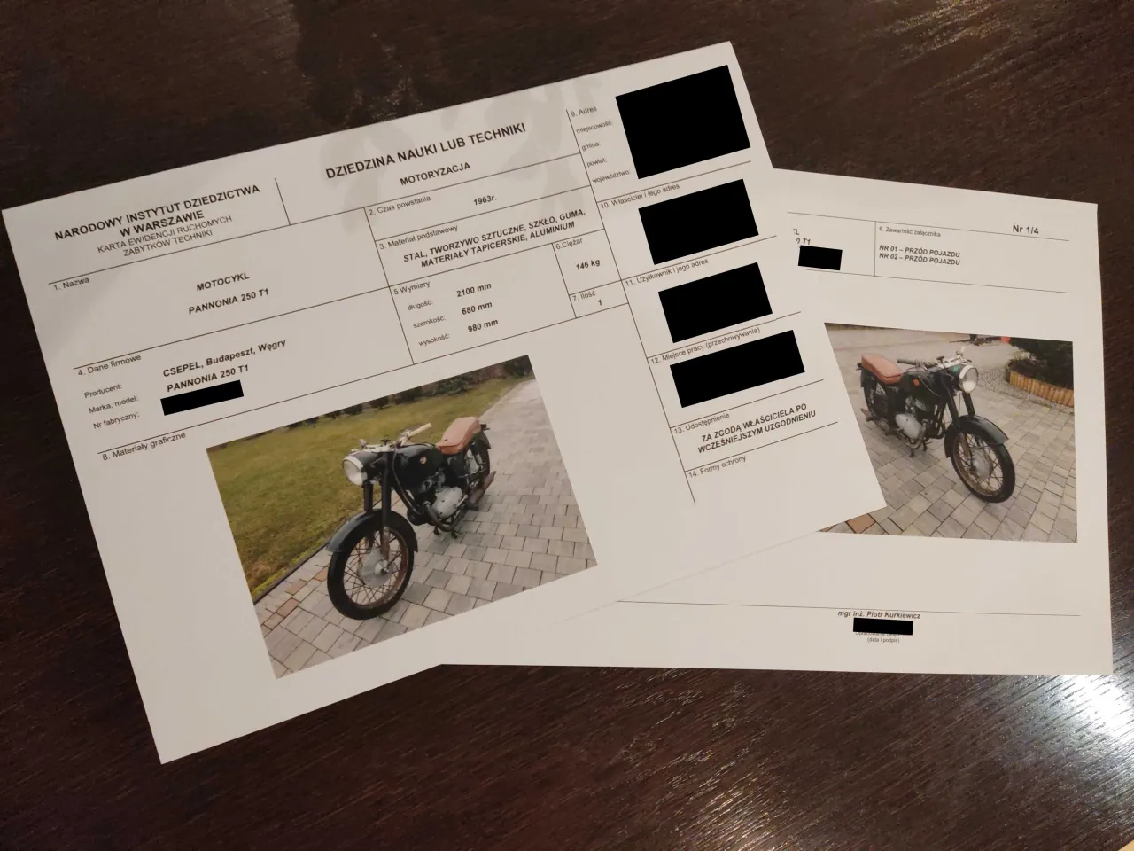 rzeczoznawca motoryzacyjny motorower zabytkowy