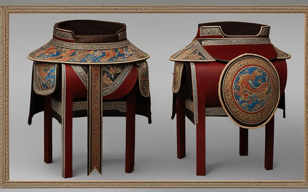 Siodło mongolskie budowa schemat