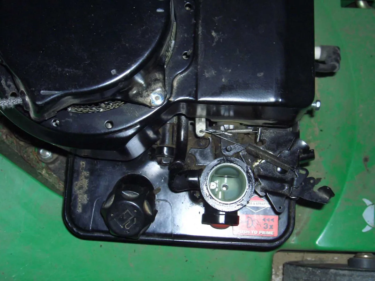 kosiarka Briggs Stratton falujące obroty