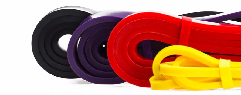 Kolory gum do ćwiczeń i ich opór