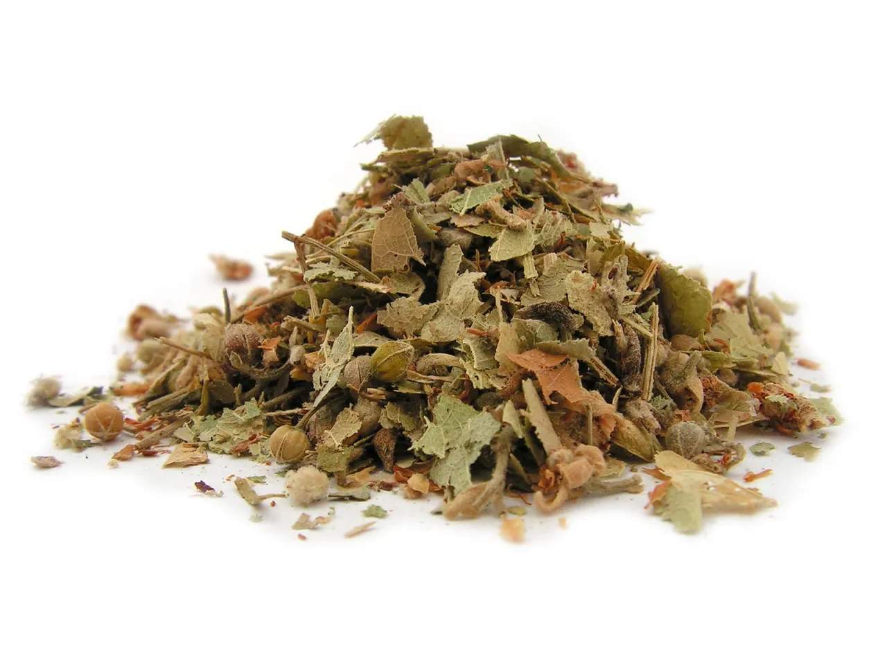 Zioła na herbatę: lipa, maliny, czarny bez, kora wierzby