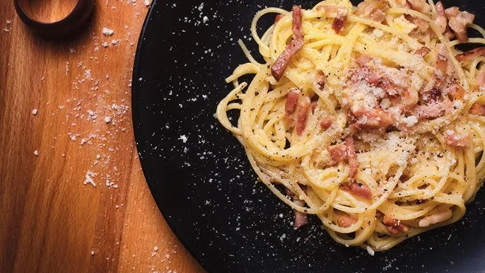 składniki carbonara pascal guanciale pecorino