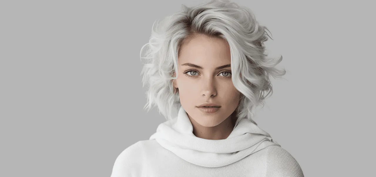 r&oacute;żne rodzaje lok&oacute;w na kr&oacute;tkich włosach