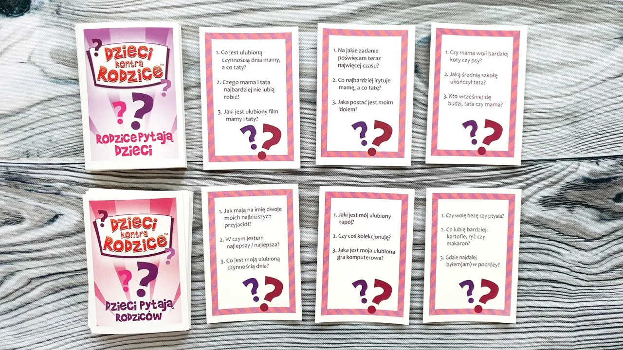 rodzice grają w Co do czego Tato