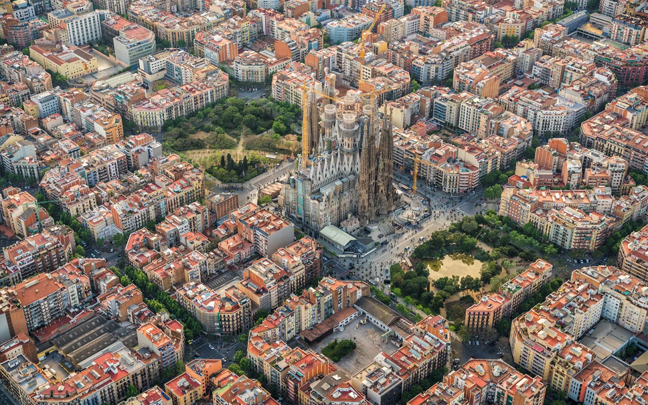Sagrada Familia i modernistyczna architektura Eixample