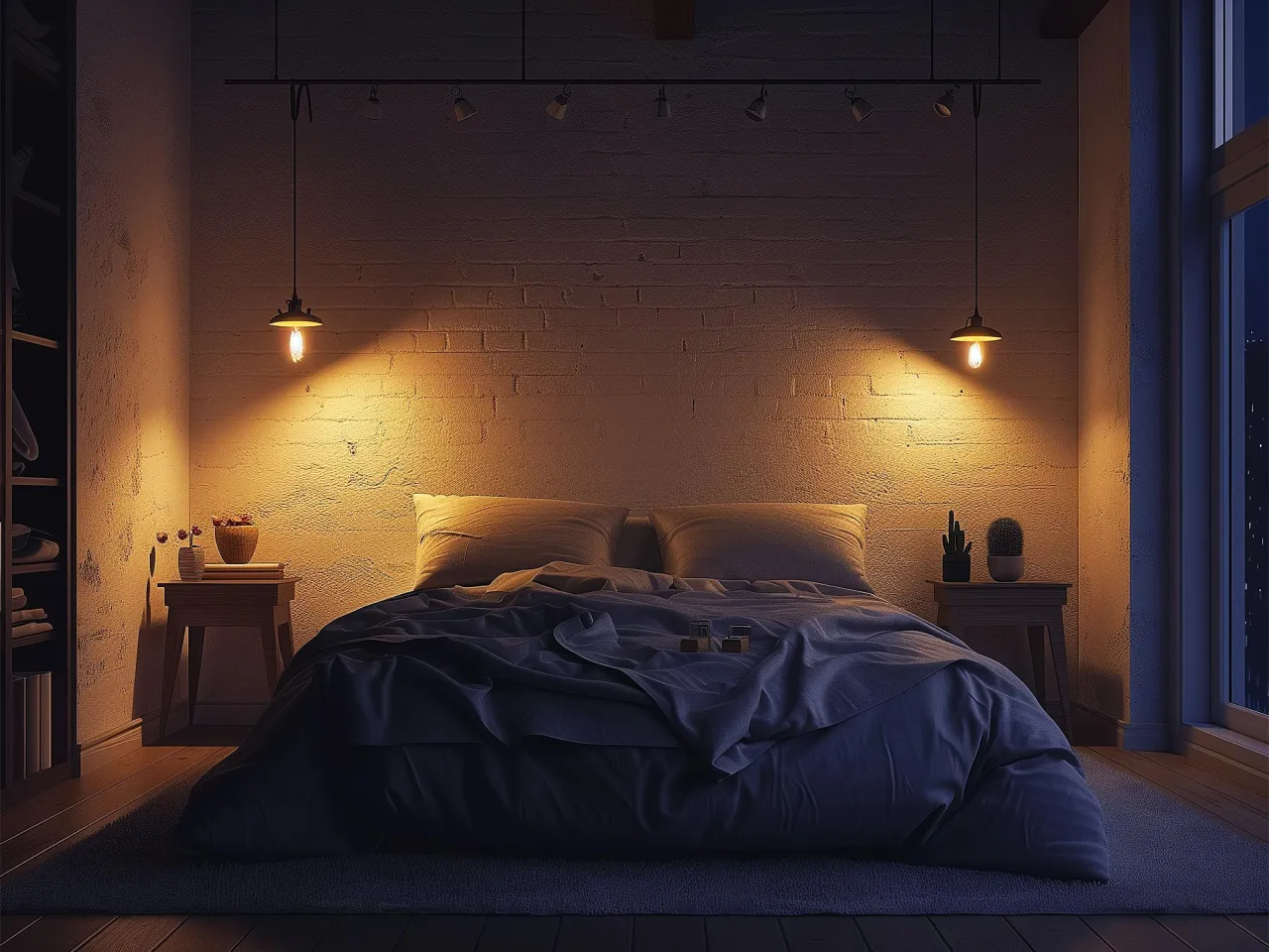 Plafony i żyrandole do małej sypialni