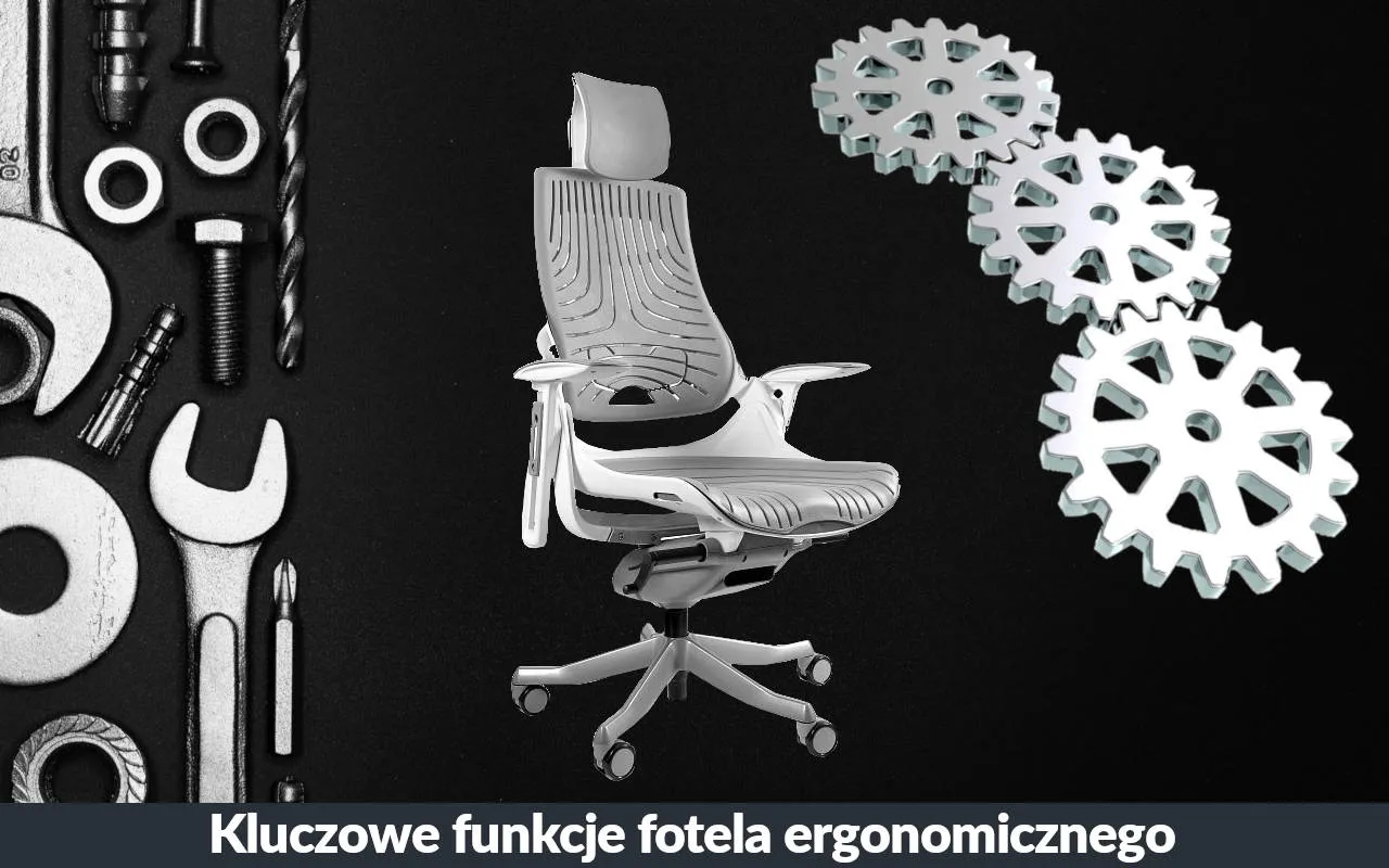 Mechanizmy regulacji fotela biurowego