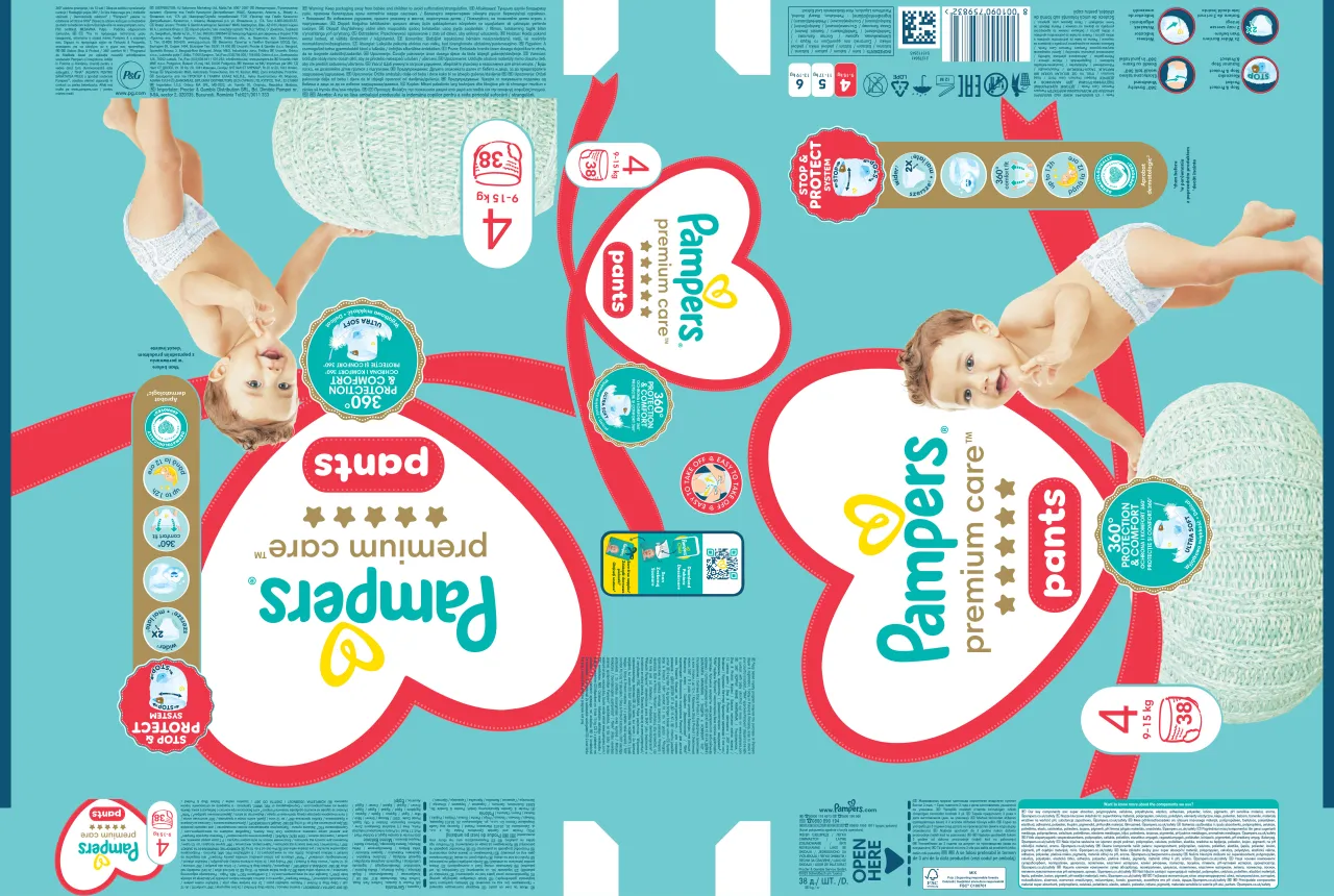 r&oacute;żne rodzaje pieluszek pampers 3