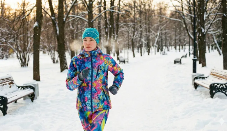 Bieganie zimą ubiór warstwowy