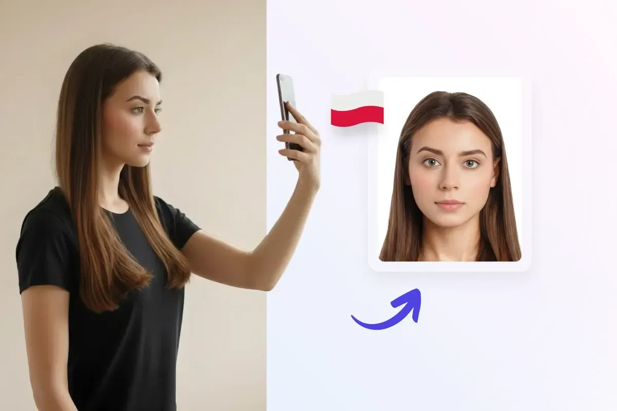 Osoba robiąca sobie zdjęcie smartfonem na tle białej ściany