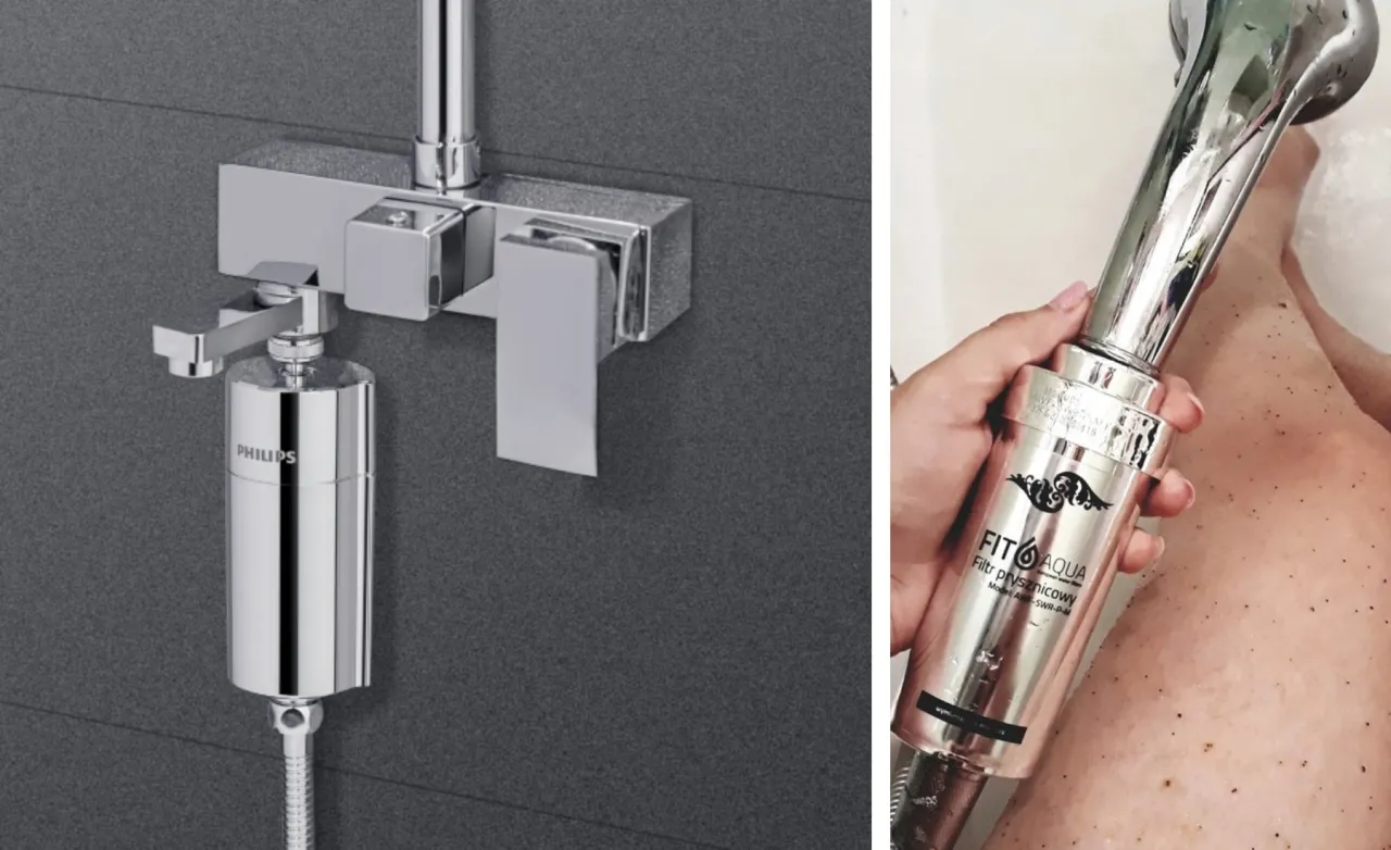 osoba drapiąca się po prysznicu, sucha sk&oacute;ra