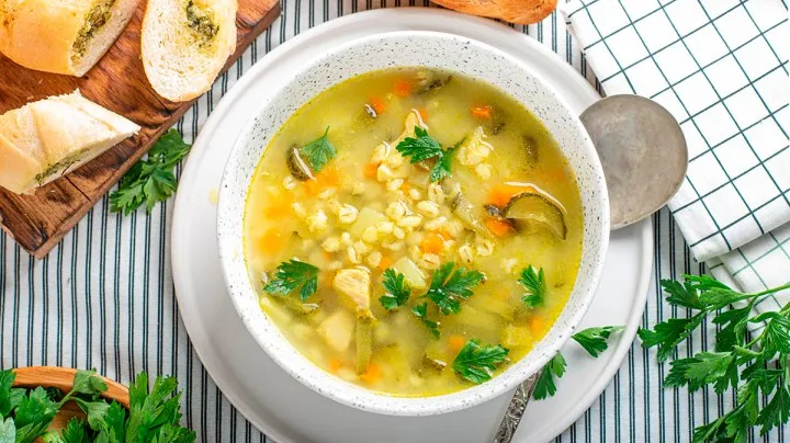 sopa de pollo reconfortante invierno