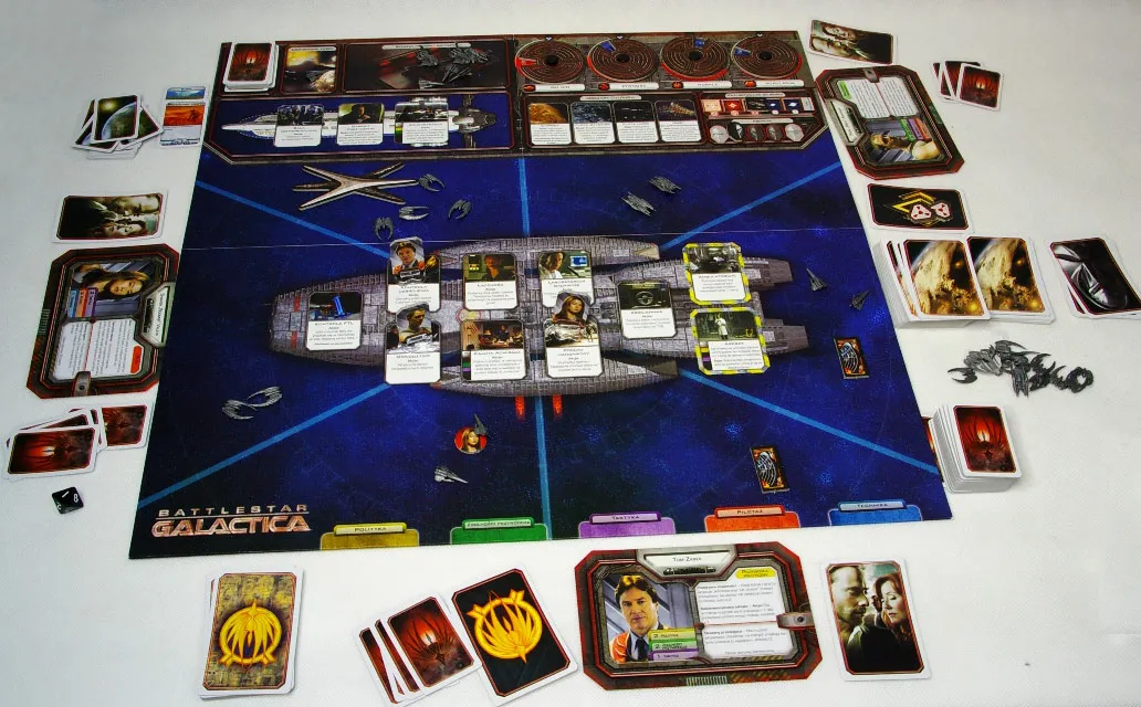 Battlestar Galactica planszówka pudełko