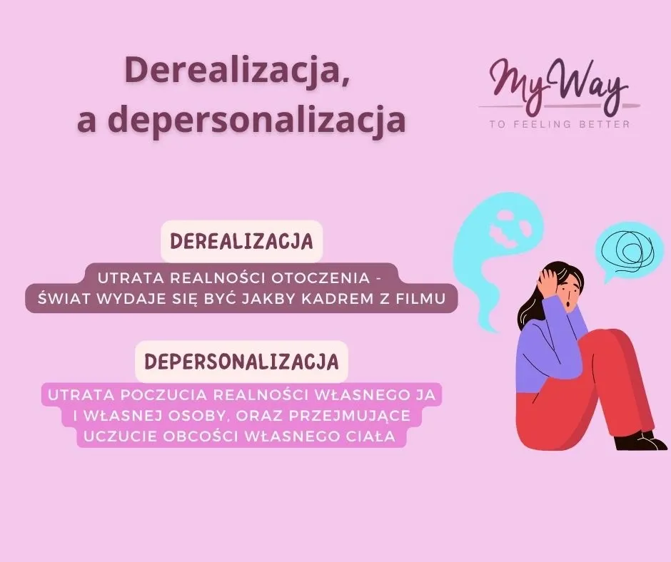 zawroty głowy stres uczucie odrealnienia