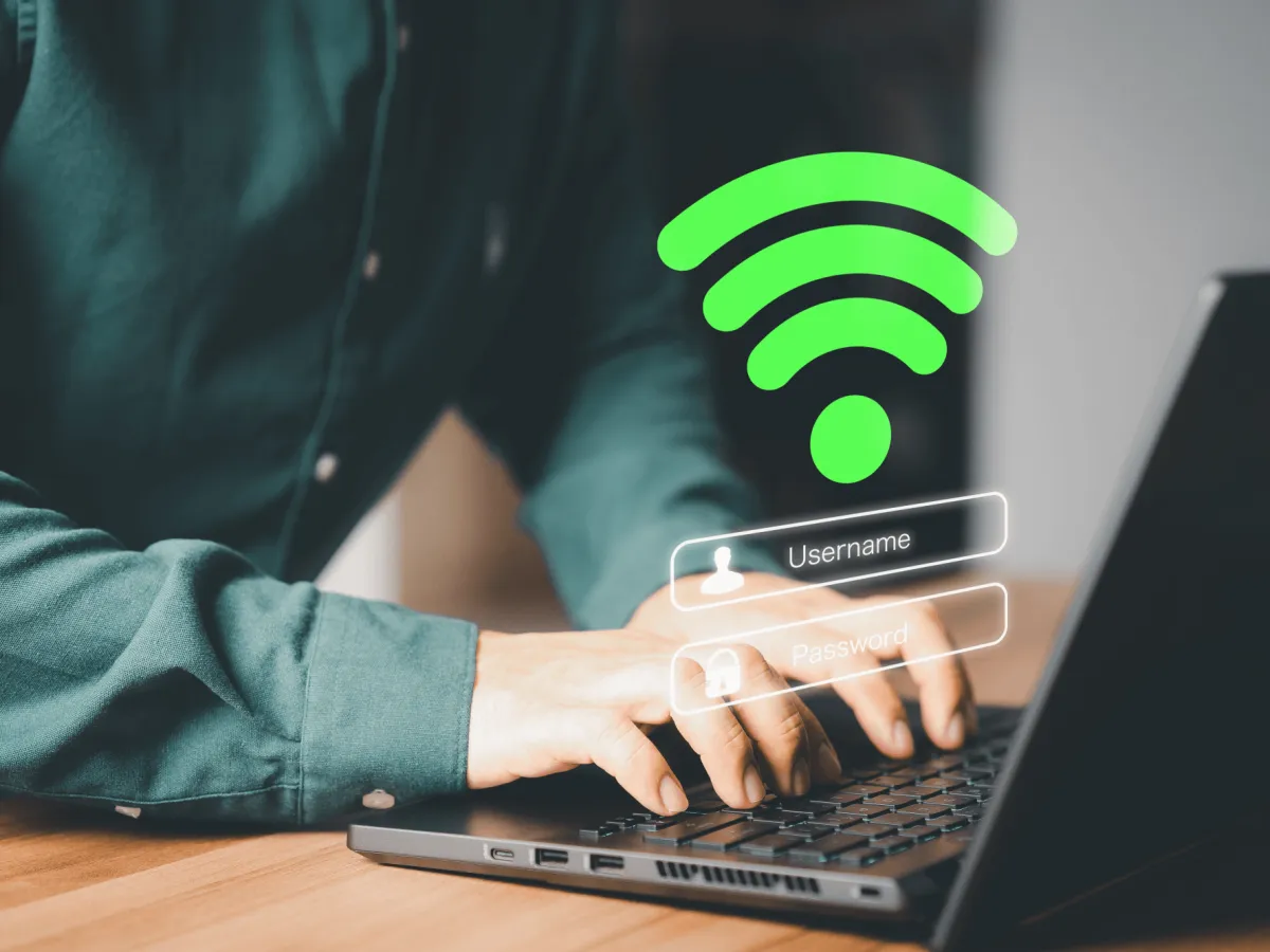 przeszkody dla sygnału wifi gruba ściana akwarium