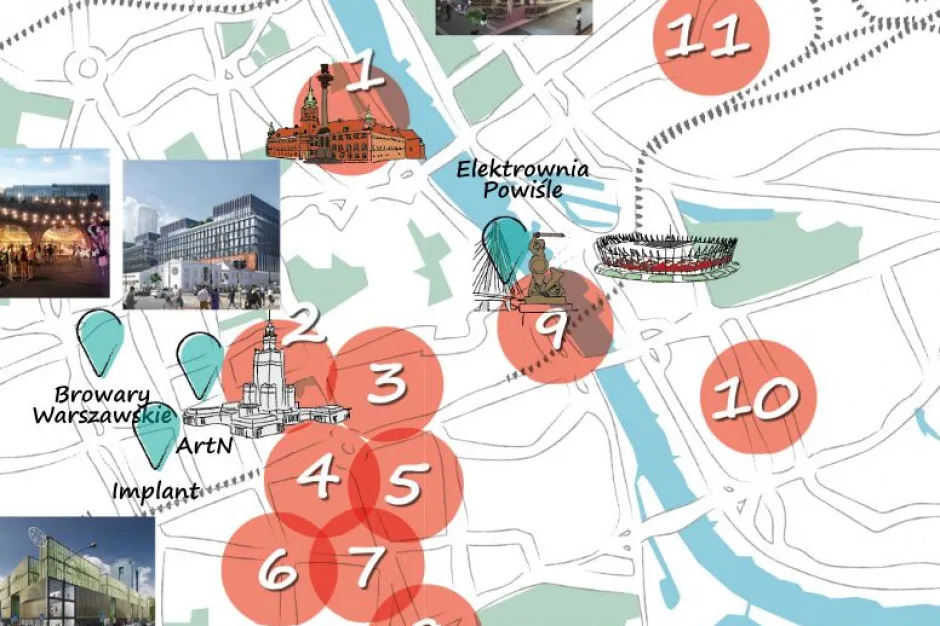 Kulinarna mapa Warszawy, różnorodne restauracje w Warszawie