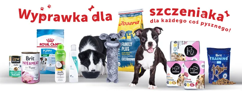 wyprawka dla szczeniaka akcesoria