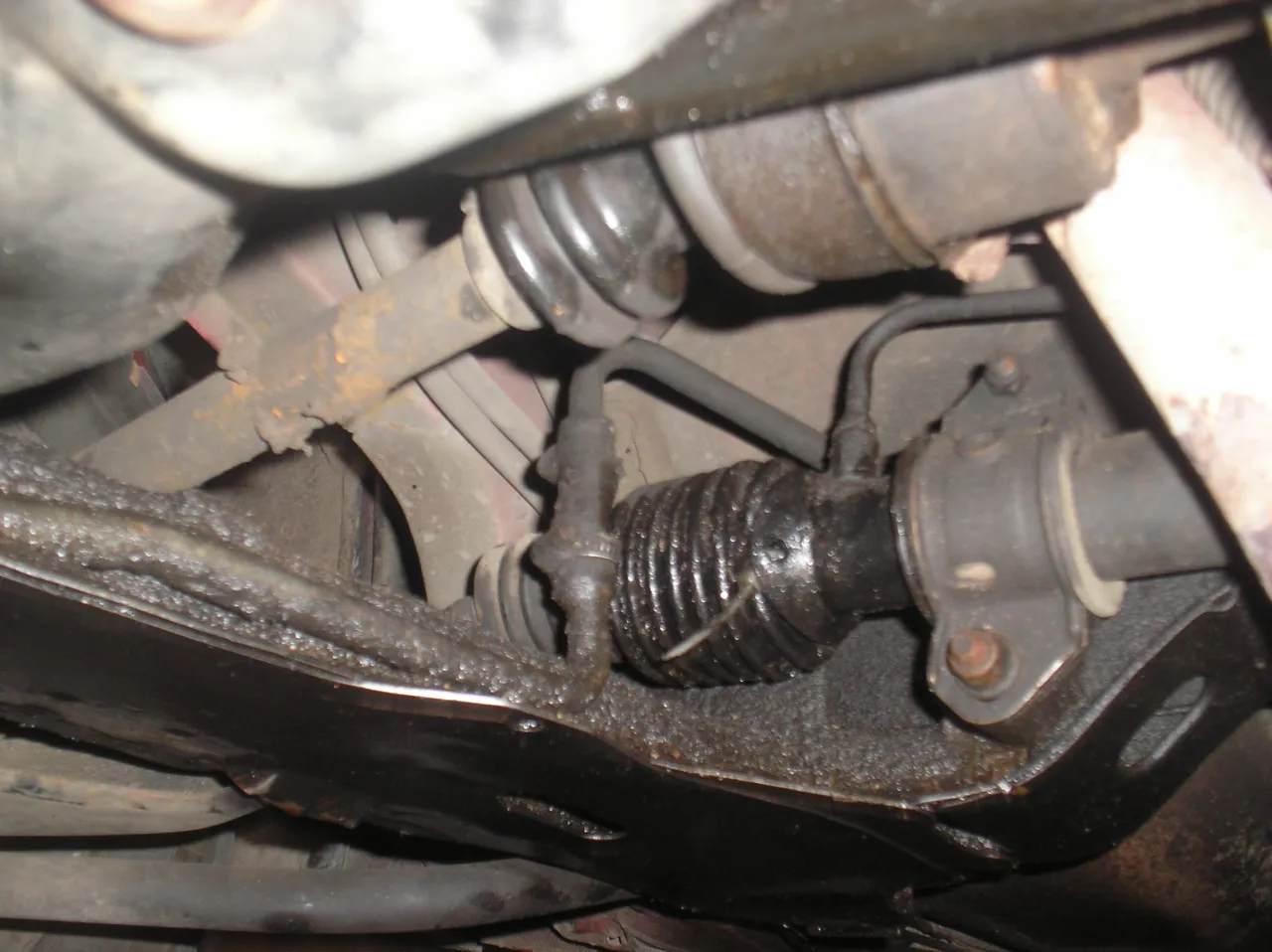 Wyciek płynu wspomagania Opel Corsa C maglownica