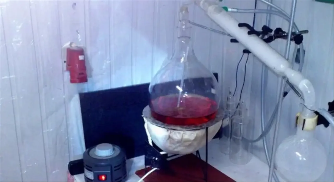 Laboratorium amfetaminy wyposażenie