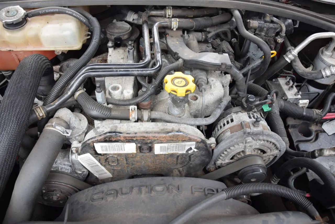 silnik jeep cherokee 2.8 crd pod maską