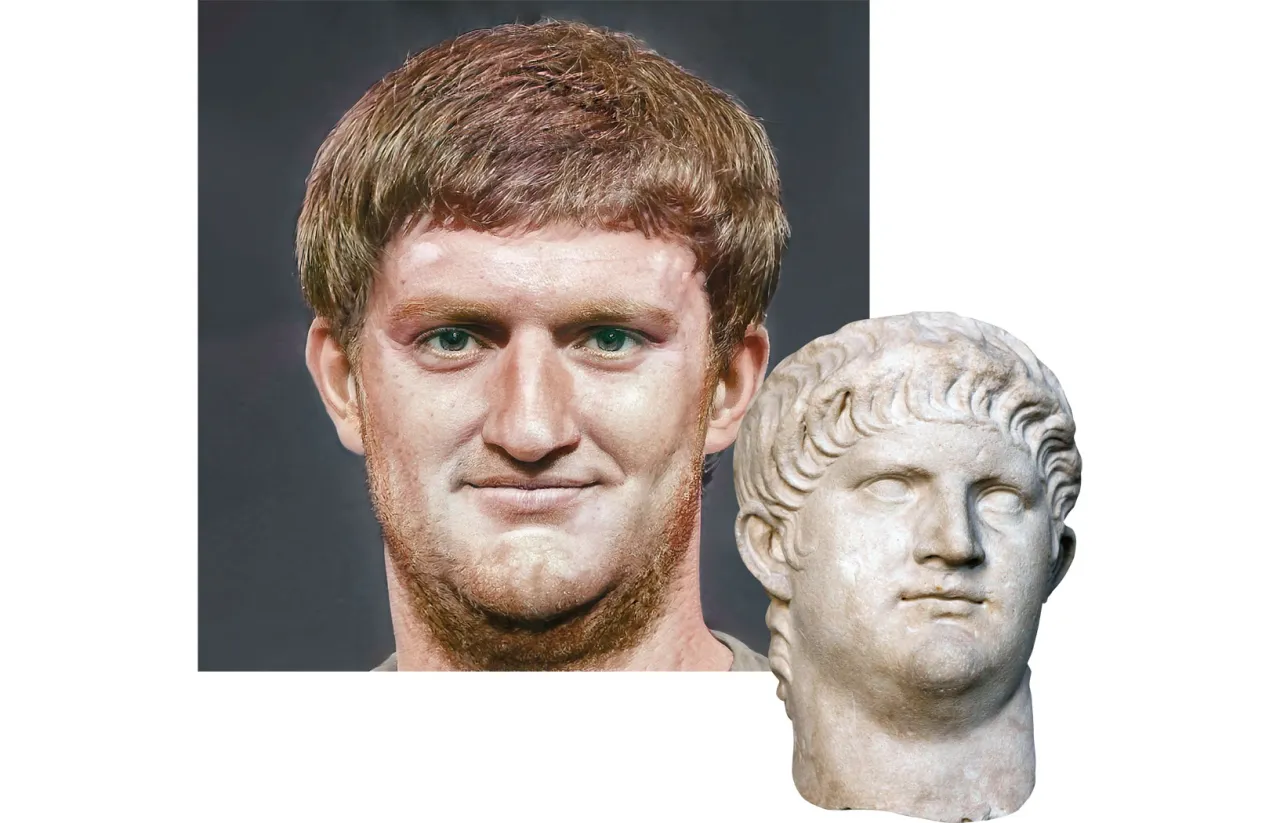 Pliniusz Starszy portret lub starożytny Rzym