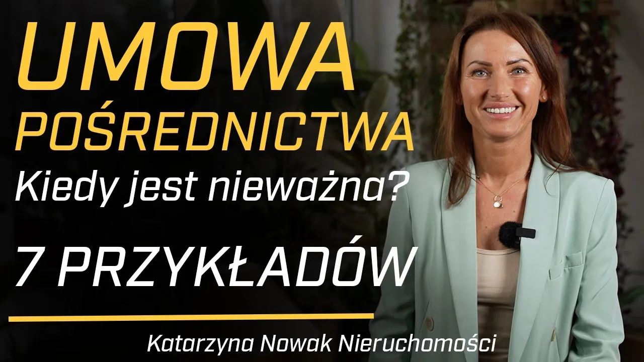 umowa pośrednictwa nieruchomości pułapki klauzule