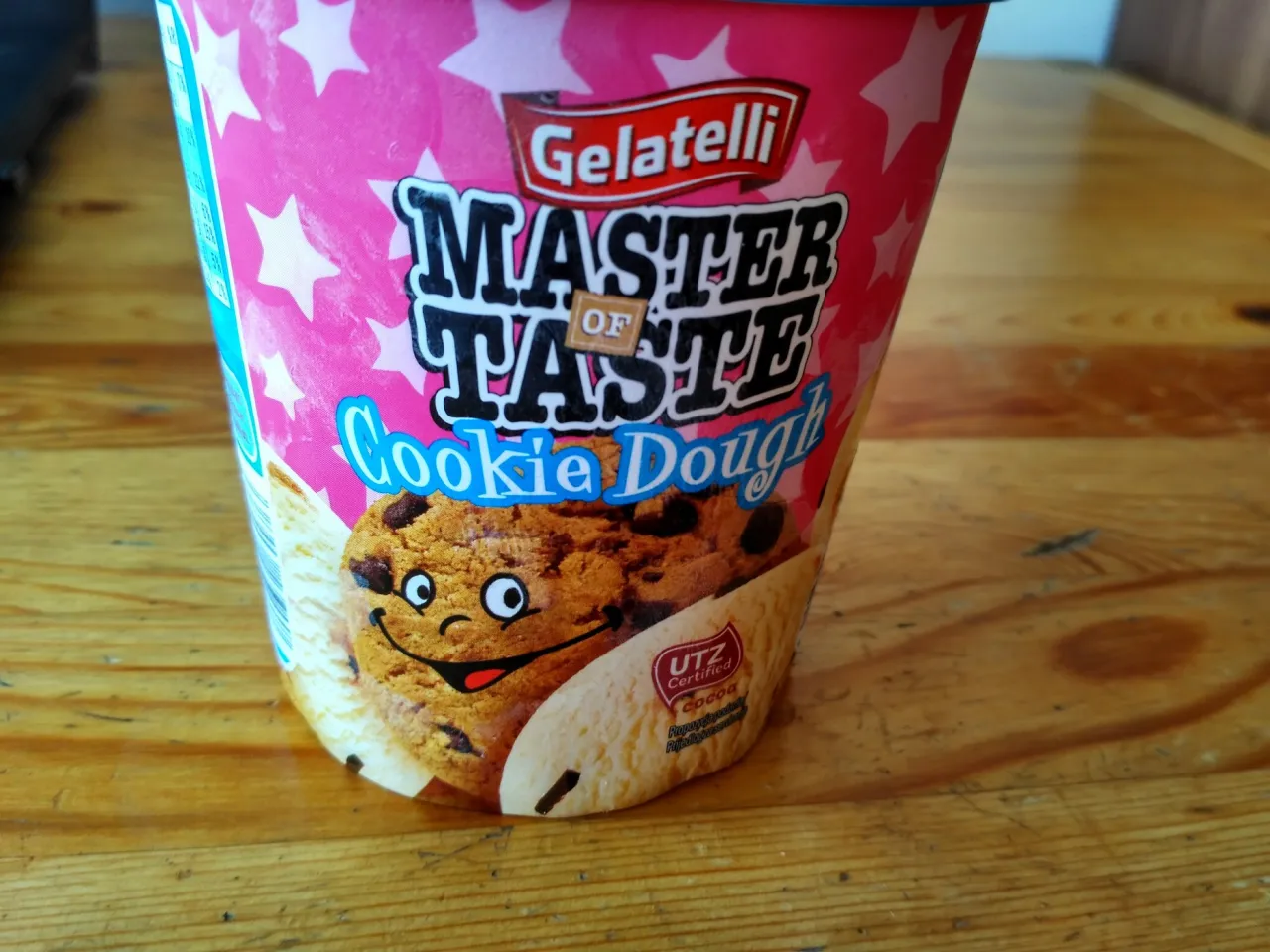 Lody cookie dough w kubku