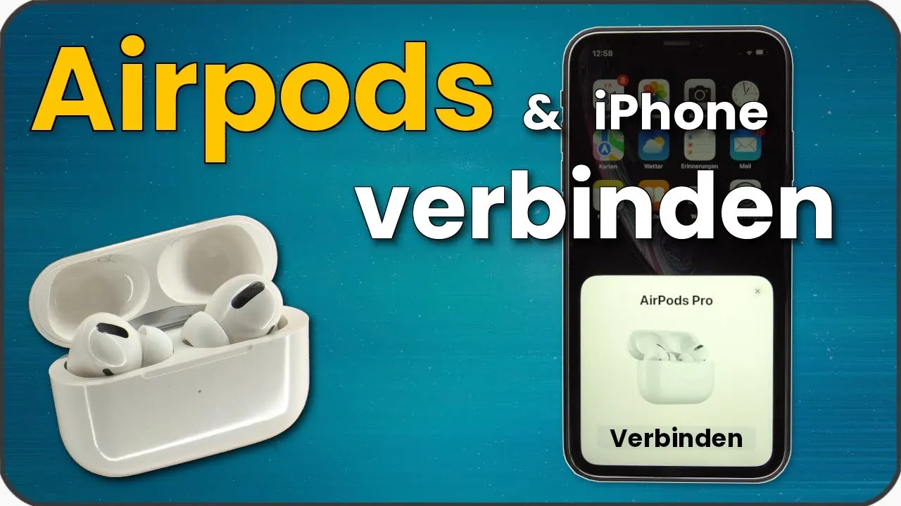 AirPods mit iPhone verbinden Animation
