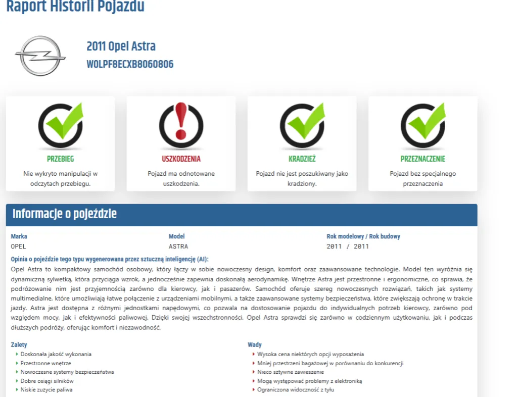 Loga popularnych serwis&oacute;w VIN w Polsce (autoDNA, carVertical, Autobaza)