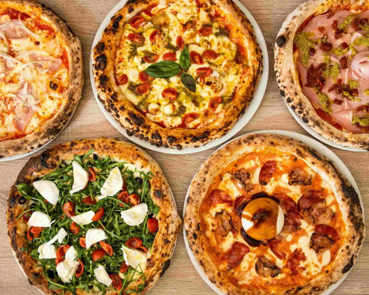 queso scamorza al horno pizzer&iacute;a Vulcano