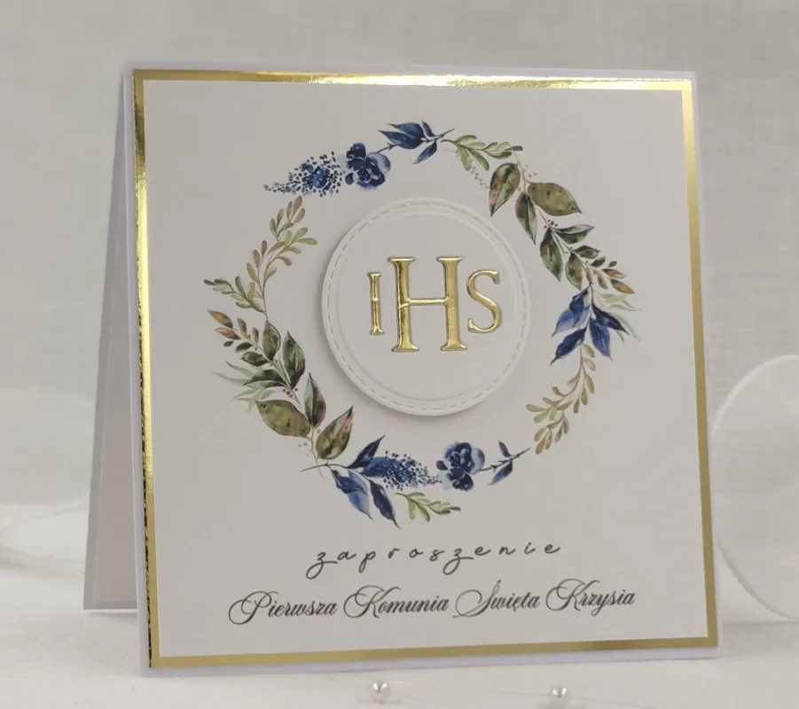 zaproszenie na pierwszą komunię świętą