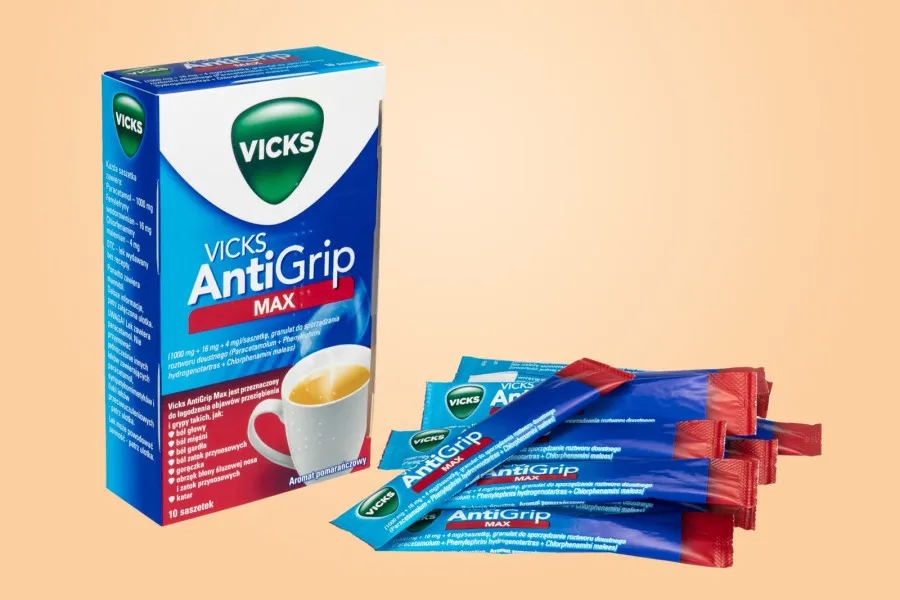 leki na przeziębienie w saszetkach