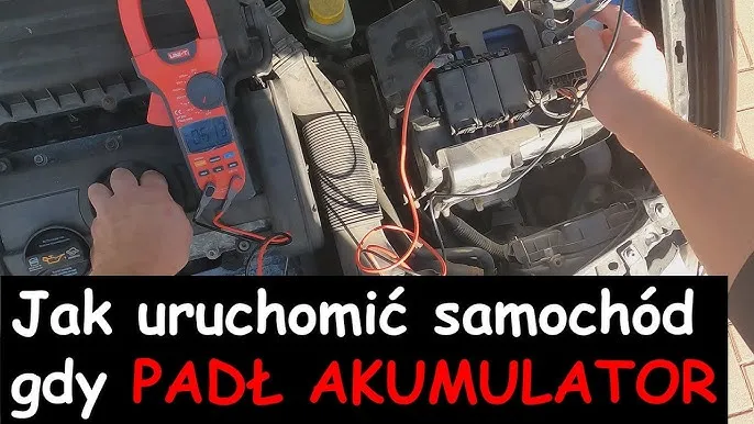 Jak odpalić auto z kabli rozruchowych lub jump starter